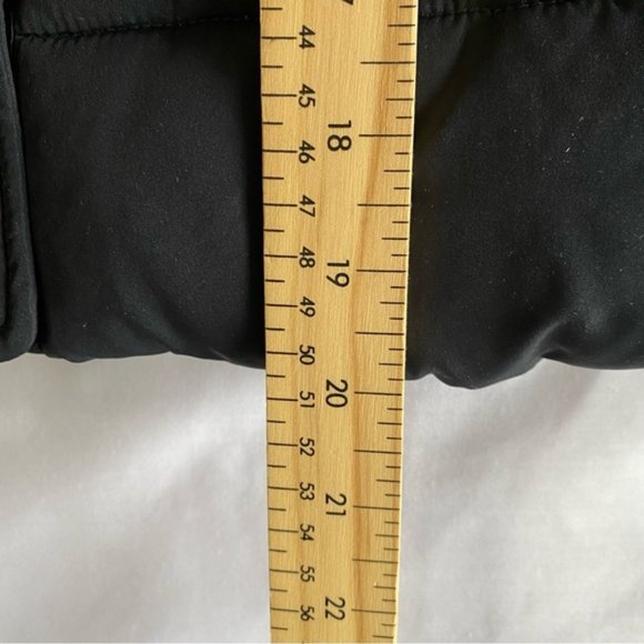 Abercrombie & Fitch Kids Black Puffer Winter Jacket Vest Hoodie Girl's Size XL - Picture 11 of 11